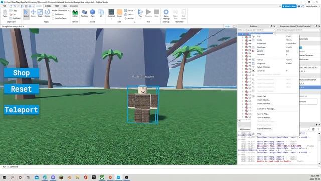 How To Make A Custom Character In Roblox Studio Tutorial смотреть онлайн