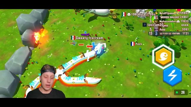 DEFEATING 60K KING! - Snake Rivals Gameplay Walkthrough W/ RARE Boitata Snake! ‹ YROR ›