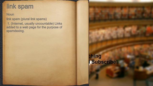 What does link spam mean? смотреть онлайн