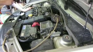 Проверка герметичности впускного коллектора Ларгуса, Весты дымогенератором, двигатель 21129.