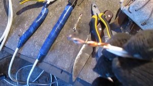 Сварка скруток инвертором Ресанта