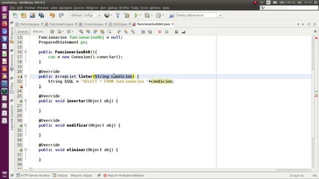 Java Desktop ABM Básico (Parte 2/8) - Swing, DAO, MVC y PostgreSQL смотреть онлайн