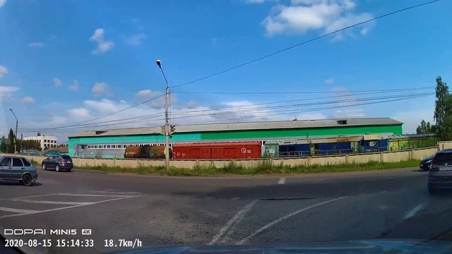 Пример записи видеорегистратора DDPAI Mini5