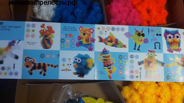 Набор конструктора липучки Банчемс (Bunchems) 800+ Обзор от мамина-прелесть.рф смотреть онлайн