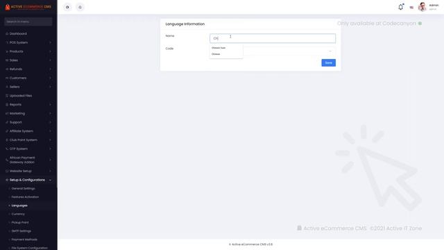 How to Set Up Language | Active eCommerce CMS | Best Laravel ecommerce - shopping cart software смотреть онлайн