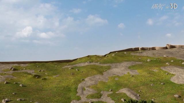 IMAG'IN 3D Auvergne - La Forteresse de Polignac / Blender 2.79 / render with Blender Cycle смотреть онлайн