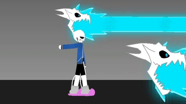 Classic sans vs Error sans | animation | stick nodes смотреть онлайн