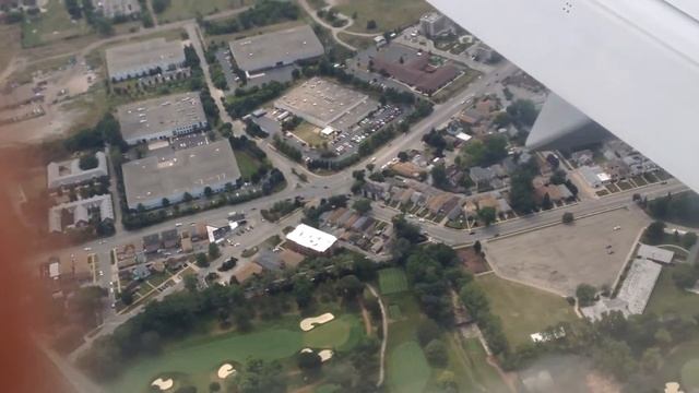 полет над Chicago // посадка в аэропорту О'Хара смотреть онлайн