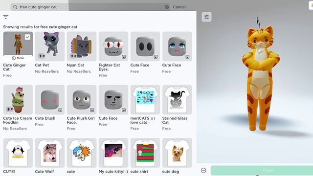 FREE CUTE GINGER CAT BUNDLE ?