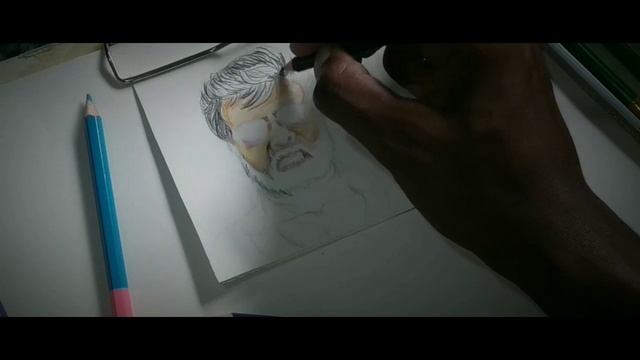 How to draw Rajnikanth(miniature sketch) 10×10cm смотреть онлайн