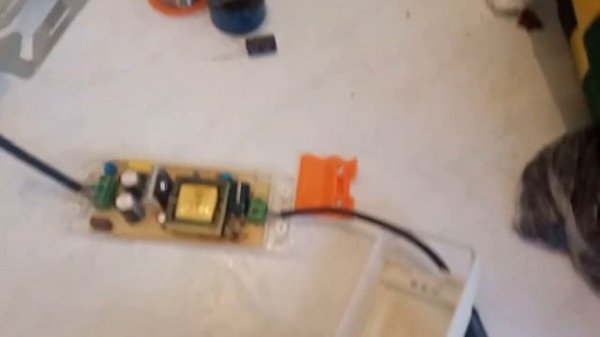 ремонт Led драйвера, для светодиодного светильника