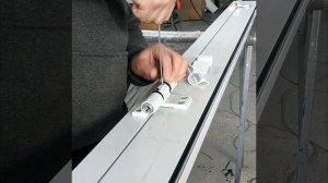 Установки накладных петель на алюминиевые двери ?