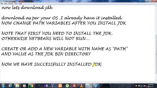 HOW TO DOWNLOAD AND INSTALL NETBEANS IDE 8.2 AND JAVA JDK 1.8.0||SET PATH VARIABLE||Windows 7,8,10 смотреть онлайн
