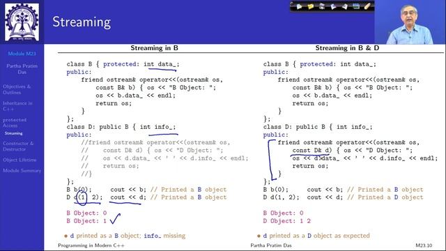 Lecture 23 Inheritance Part 3 Constructor & Destructor Object Lifetime смотреть онлайн