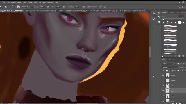 Nesta Archeron speedpaint || time-lapse video || photoshop CC 2019 || digital art смотреть онлайн