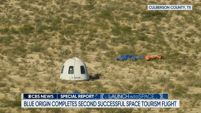 William Shatner and Blue Origin crew launch to space: Special Report смотреть онлайн