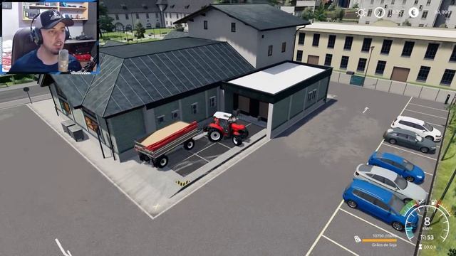 LINTRAC 130 NO PUXE DA SOJA | Farming Simulator 19 | Alpine Farming Expansion смотреть онлайн