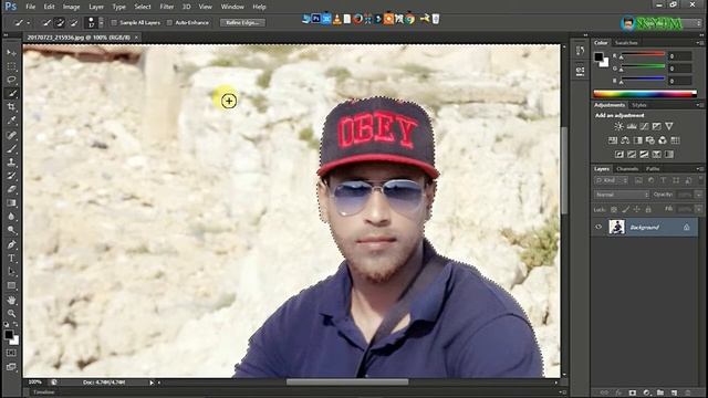 How to remove photo background in Photoshop CS6 only 2 minutes Photoshop bangla смотреть онлайн