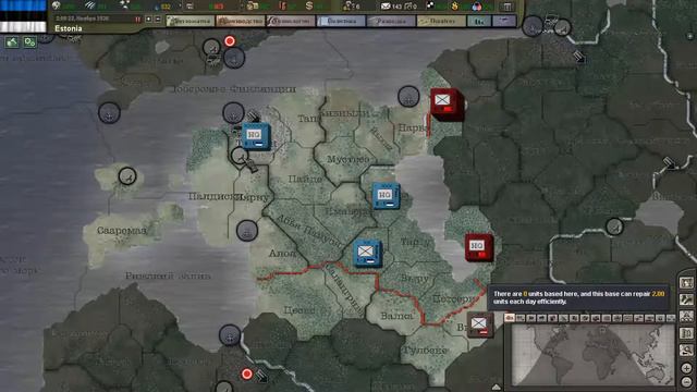 Hearts of Iron III (HOI 3) Граємо за Естонію! смотреть онлайн