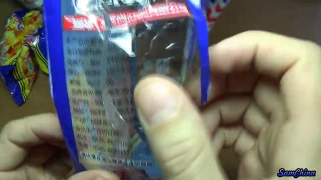 Снеки со вкусом краба из Китая.