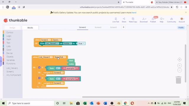 Easy Thunkable | Make Listview & PDF Reader смотреть онлайн