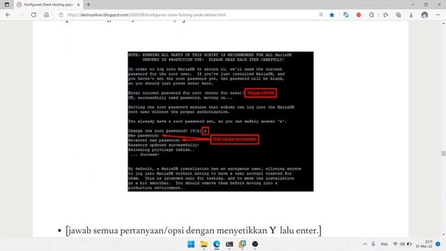 Konfigurasi Shared Hosting Pada Debian Server - Part 6 || Installasi CMS WordPress Di Debian - Bag смотреть онлайн