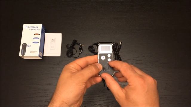 Audio Voice Recorder, Professional Digital Audio Voice Recording from ROCSUN - Black, 8 GB смотреть онлайн