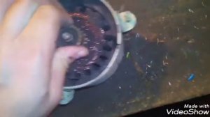 Разбор вентилятора охлаждения Калина