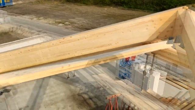 монтаж разноугольной вальмовой крыши смотреть онлайн