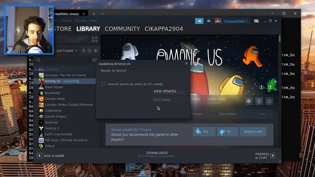 Giocare ad Among Us e Minecraft tramite la WSL2 su Windows 10? смотреть онлайн