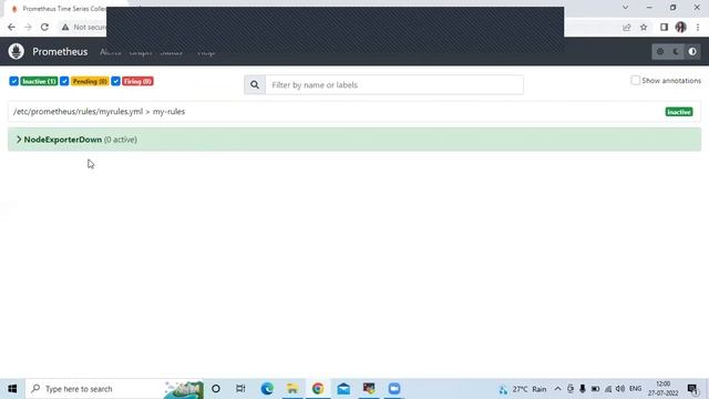 Alerting Rules in Prometheus | Prometheus Tutorial for Beginners | Prometheus Alertmanager Tutorial смотреть онлайн