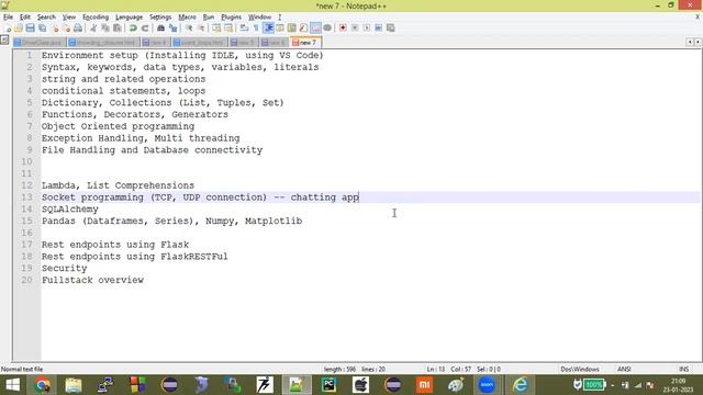 Python Developer Demo Class by Deepak | #python #ruby #pandas #scripting #numpy #pythonforbeginners смотреть онлайн