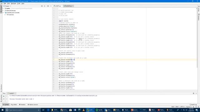 Writing a Turtle Application in Python смотреть онлайн