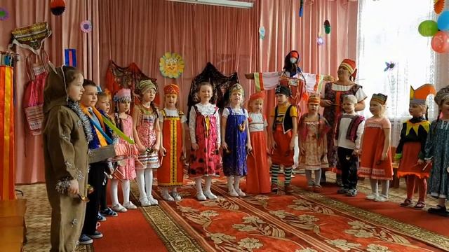 Народные традиции. Масленица в детском саду. Танцы и хороводы. смотреть онлайн
