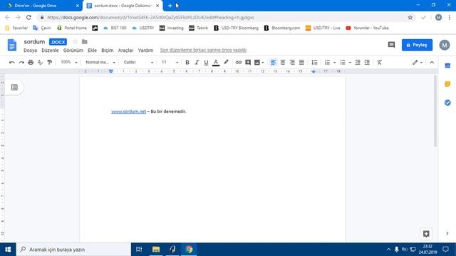 Word veya Excel belgelerini Google drive ile görüntüleyin смотреть онлайн
