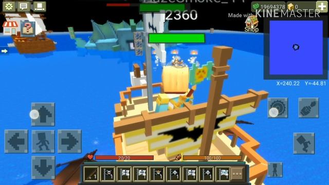 Extreme KILLING Giant Sea Monster in Voyage Era! | Blockman Go смотреть онлайн