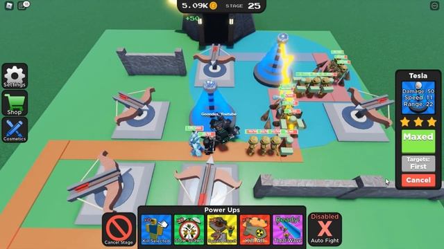 Roblox Defender's Depot Build and Defend the base смотреть онлайн