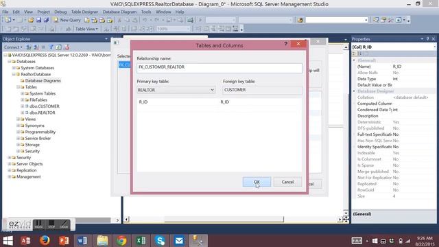 Database Diagram in SQL Server смотреть онлайн