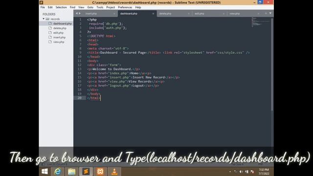 PHP and MySQL Insert, View, Edit and Delete 720p смотреть онлайн