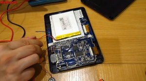 ЭЛЕМЕНТАРНОЕ: замена аккумулятора (Электронная книга Wexler.Book T7206)  BATTERY REPLACEMENT