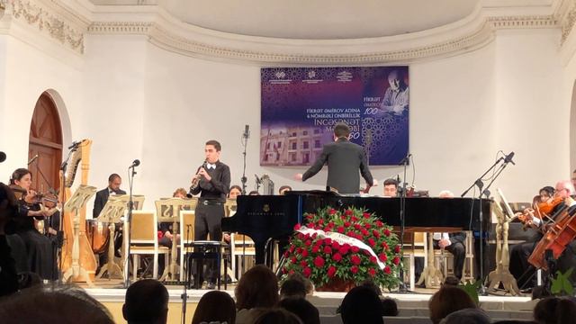 C M von Weber: Concertino for clarinet and orchestra смотреть онлайн