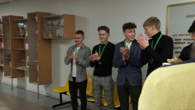 Новая веха в истории Вентспилсского футбола. смотреть онлайн
