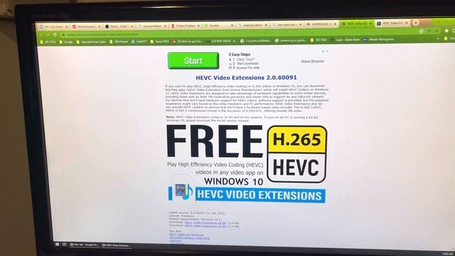 Windows 10/11 HEVC/H.265 codec free download. Working 6/14/2023 смотреть онлайн