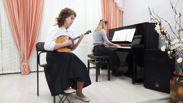 Корель Арина 14 лет И.С.Бах 