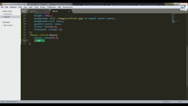 Sticky Header On Scroll | Scroll Down to See the Sticky Effect | HTML & CSS смотреть онлайн
