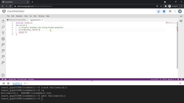 GCP for Students - Learn C, Java & Python Practically using Cloud Shell Totally Free... смотреть онлайн