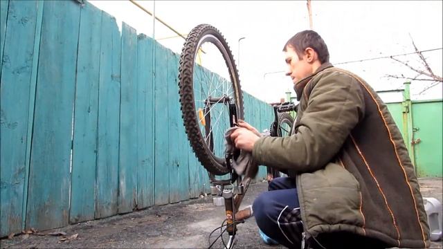 Подготовка велосипеда. смотреть онлайн