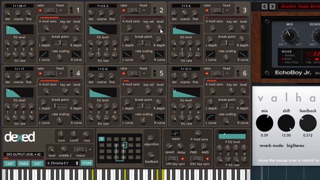 SYNTH IMPROV | DEXED | Free Synthesizer смотреть онлайн