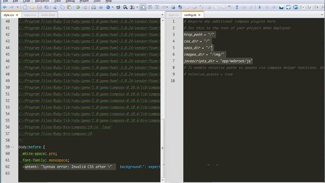 Tutoriel Compass : Framework CSS Compass смотреть онлайн