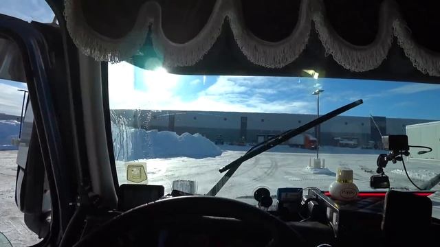Дальнобой США.. Рейс в штат Северная Дакота.. Мойка грузовика за $170.. смотреть онлайн